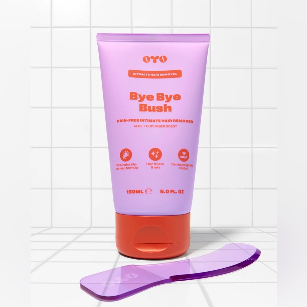 BNWOT Bye Bye Bush Intimate Hair Removal Cream 150mL